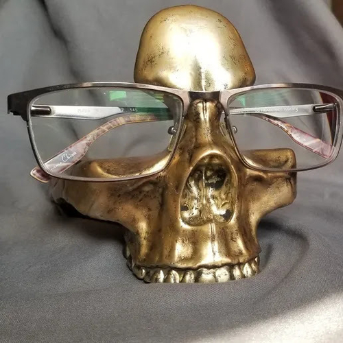 Skull Glasses and Change Holder 3D Print 522151