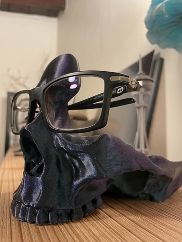 Skull Glasses and Change Holder 3D Print 522158