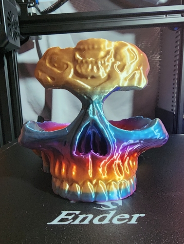 Skull Glasses Holder Celtic 3D Print 522169