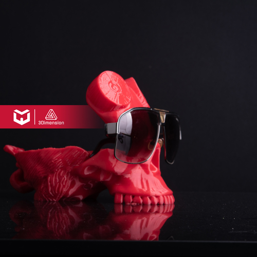 Hellboy Skull Glasses Stand Holder 3D Print 522177