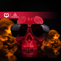 Hellboy Skull Glasses Stand Holder - Thumbnail 9