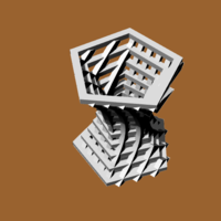 VASE FLOWER POT VASE OUTLINE IN VECTOR XZ - Thumbnail 2