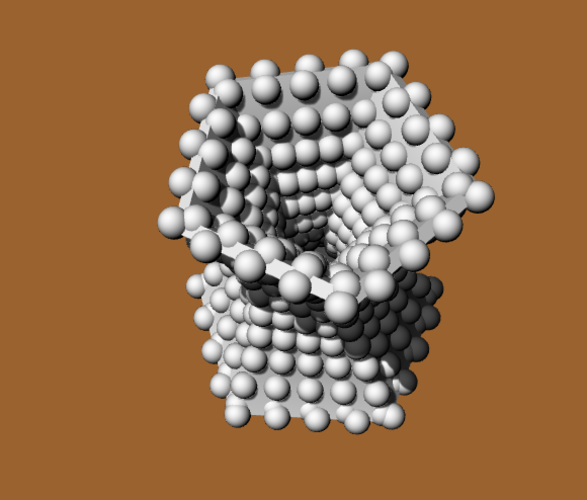 VASE FLOWER POT VASE WITH SPHERES