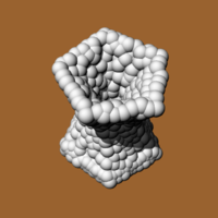 VASE FORMED WITH SPHERES - Thumbnail 2