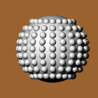 SPHERE WITH SPHERES AROUND IT - Thumbnail 2