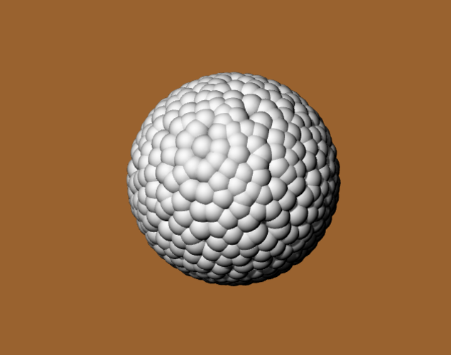 SPHERE FORMED BY SPHERES 3D Print 522201