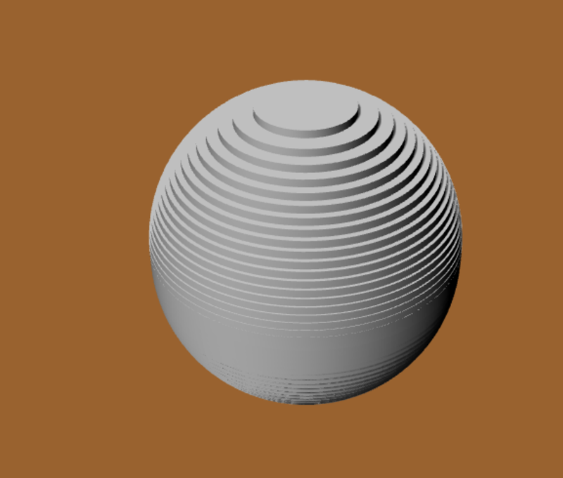Z-CONTOURED SPHERE