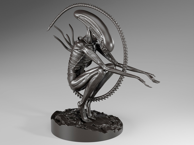 Alien (praetomorph) 3D Print 522218