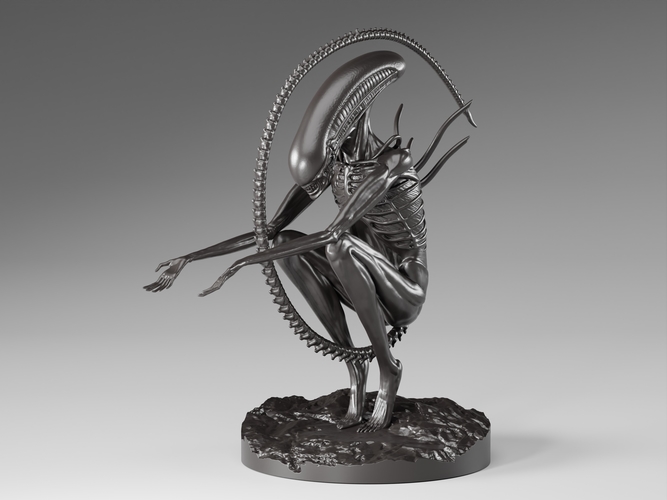 Alien (praetomorph) 3D Print 522220