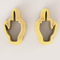 F@CK U POLYMER CLAY CUTTER - Thumbnail 1