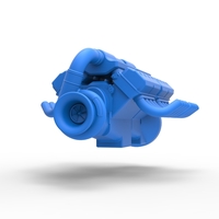 Diecast engine 2 V8 Version 5 Scale 1:25 - Thumbnail 4