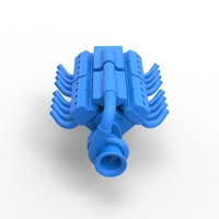 Diecast engine 2 V8 Version 5 Scale 1:25 - Thumbnail 6