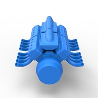 Diecast engine 2 V8 Version 5 Scale 1:25 - Thumbnail 12