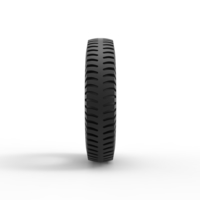 Military tire 9 Scale 1:25 - Thumbnail 4