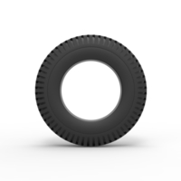 Military tire 9 Scale 1:25 - Thumbnail 5