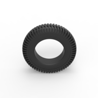 Military tire 9 Scale 1:25 - Thumbnail 6