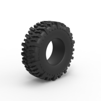 Offroad tire 78 Scale 1:25 - Thumbnail 2
