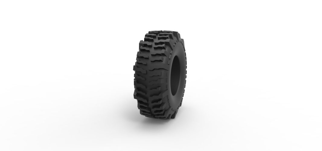 Offroad tire 78 Scale 1:25 3D Print 522321