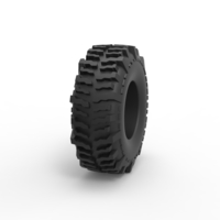 Offroad tire 78 Scale 1:25 - Thumbnail 3