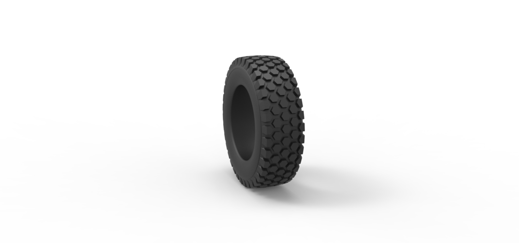 Offroad tire 79 Scale 1:25 3D Print 522369