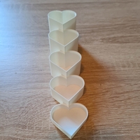 Small Decorative heart planter 3D Printing 522371