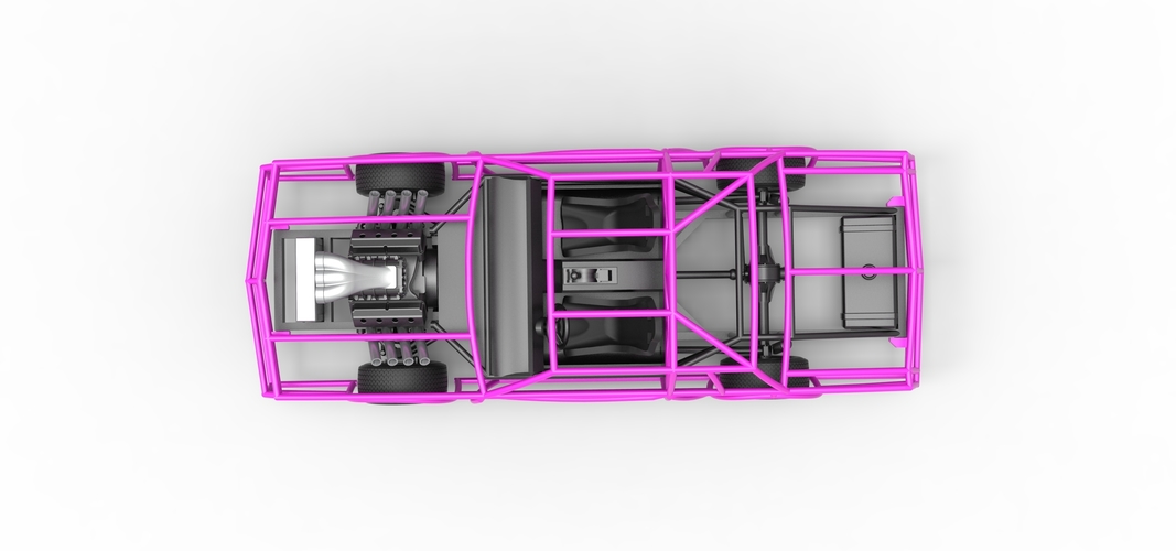 Diecast Exo car Scale 1:25 3D Print 522415