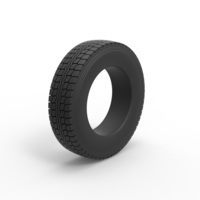 Diecast semi truck tire 6 Scale 1:25 - Thumbnail 2