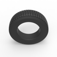 Diecast semi truck tire 6 Scale 1:25 - Thumbnail 6