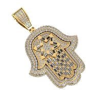 ANCIENT HAMSA HAND PENDANT - Thumbnail 2