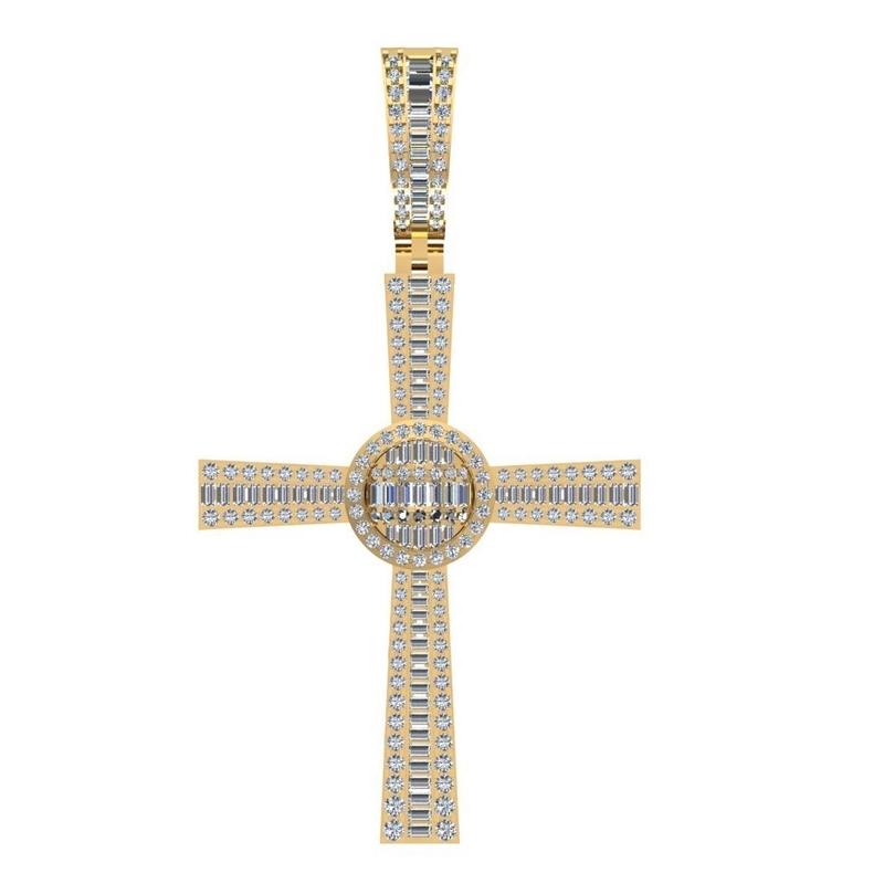 HIP HOP CROSS PENDANT