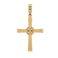 HIP HOP CROSS PENDANT - Thumbnail 5