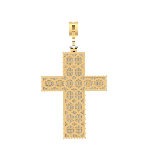 JESUS CROSS PENDANT 3D Print 522524