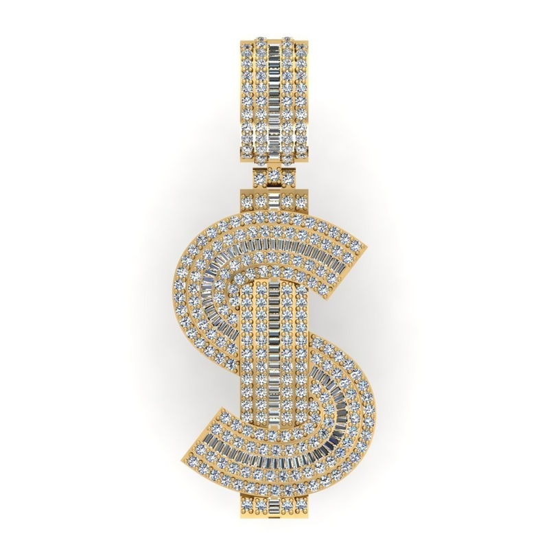 DOLLAR SIGN PENDANT