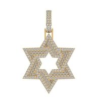 Small STAR OF DAVID PENDANT 3D Printing 522553