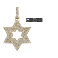 STAR OF DAVID PENDANT - Thumbnail 2