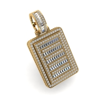 PLATED BOX PENDANT - Thumbnail 7