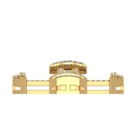 STYLISH HIP HOP CROSS PENDANT - Thumbnail 4