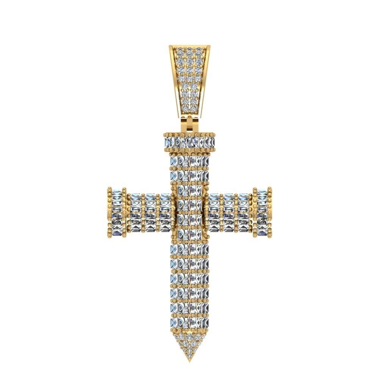 FANCY CROSS PENDANT