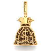 ALLAH NAME MONEY BAG PENDANT - Thumbnail 5