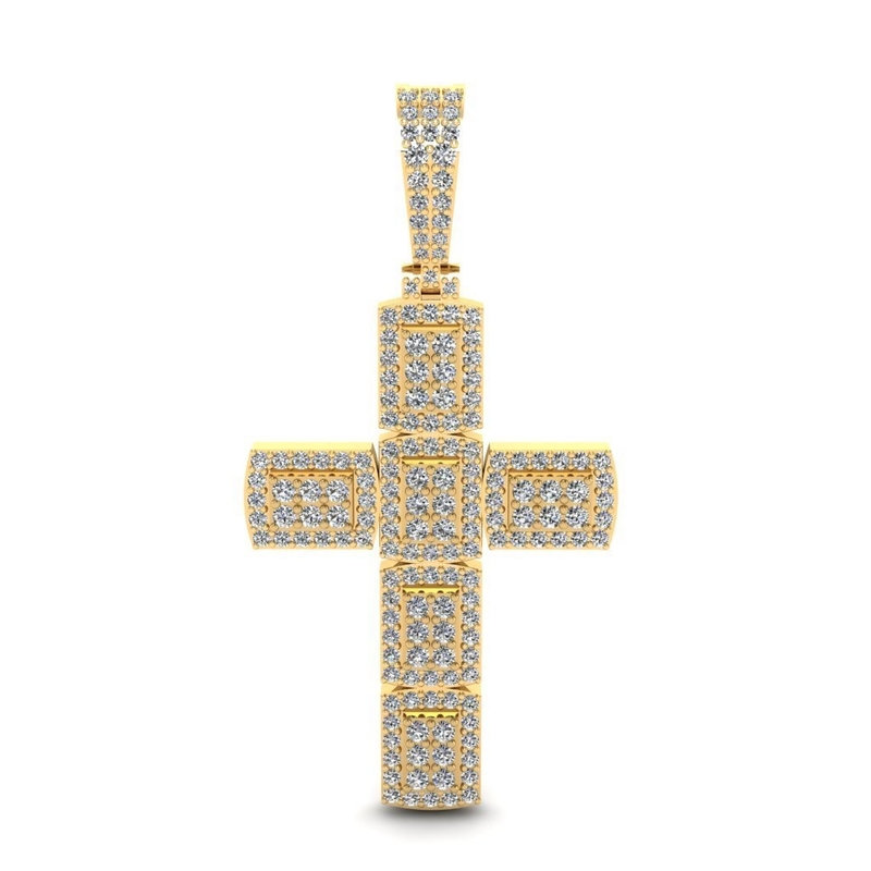 CROSS DIAMOND PENDANT