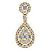 PEAR SHAPE PENDANT - Thumbnail 1