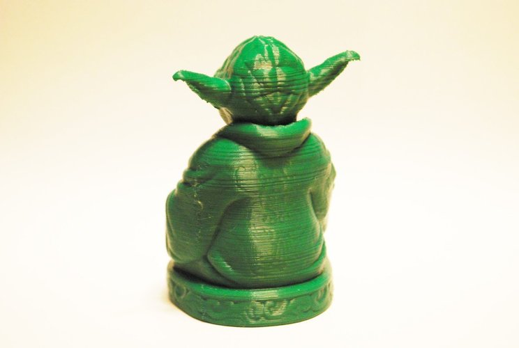 Improved Yoda Buddha w/ Lightsaber  3D Print 52349