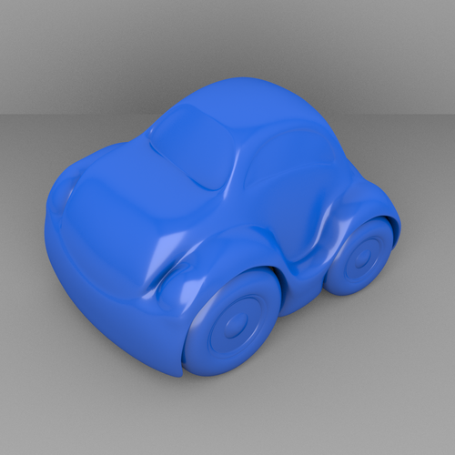 Little Car 3D Print 52365
