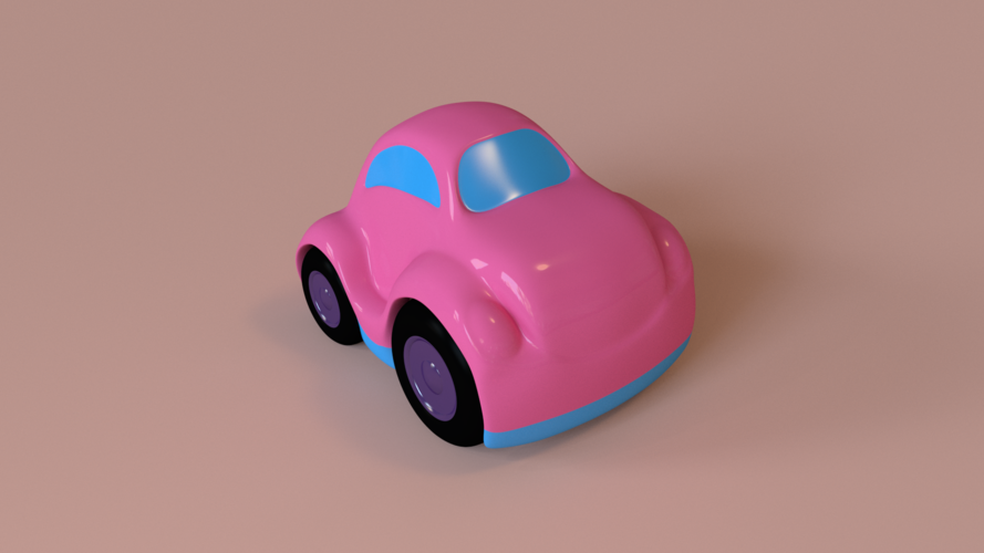 Little Car 3D Print 52366