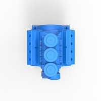 Engine V8 for vintage Monster truck 1:25 - Thumbnail 8