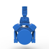 Engine V8 for vintage Monster truck 1:25 - Thumbnail 12