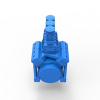 Engine V8 for vintage Monster truck 1:25 - Thumbnail 13