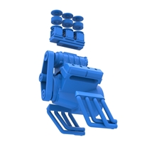 Engine V8 for vintage Monster truck 1:25 - Thumbnail 15