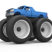Vintage Monster Truck Scale 1:25 - Thumbnail 2