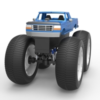 Vintage Monster Truck Scale 1:25 - Thumbnail 4